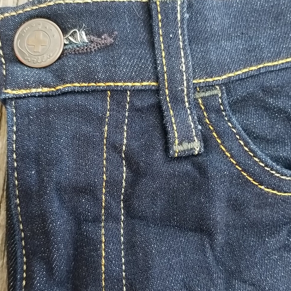 Imogene + Willie Lucy Low Rise Skinny Jeans Size 25R Dark Blue - Picture 7 of 15